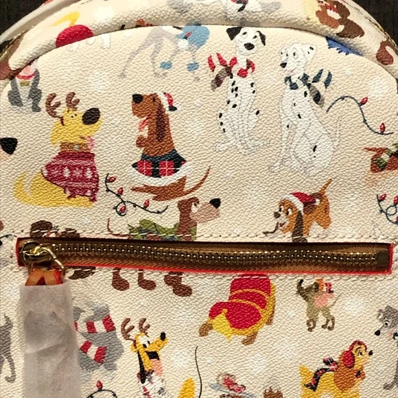 Dooney and Bourke Disney Santa’s Tails Backpack - Picture 3 of 15